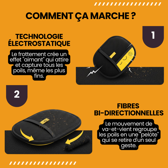 El Guante Peludito — Cepilla, masajea y recoge los pelos sin esfuerzo 🐾