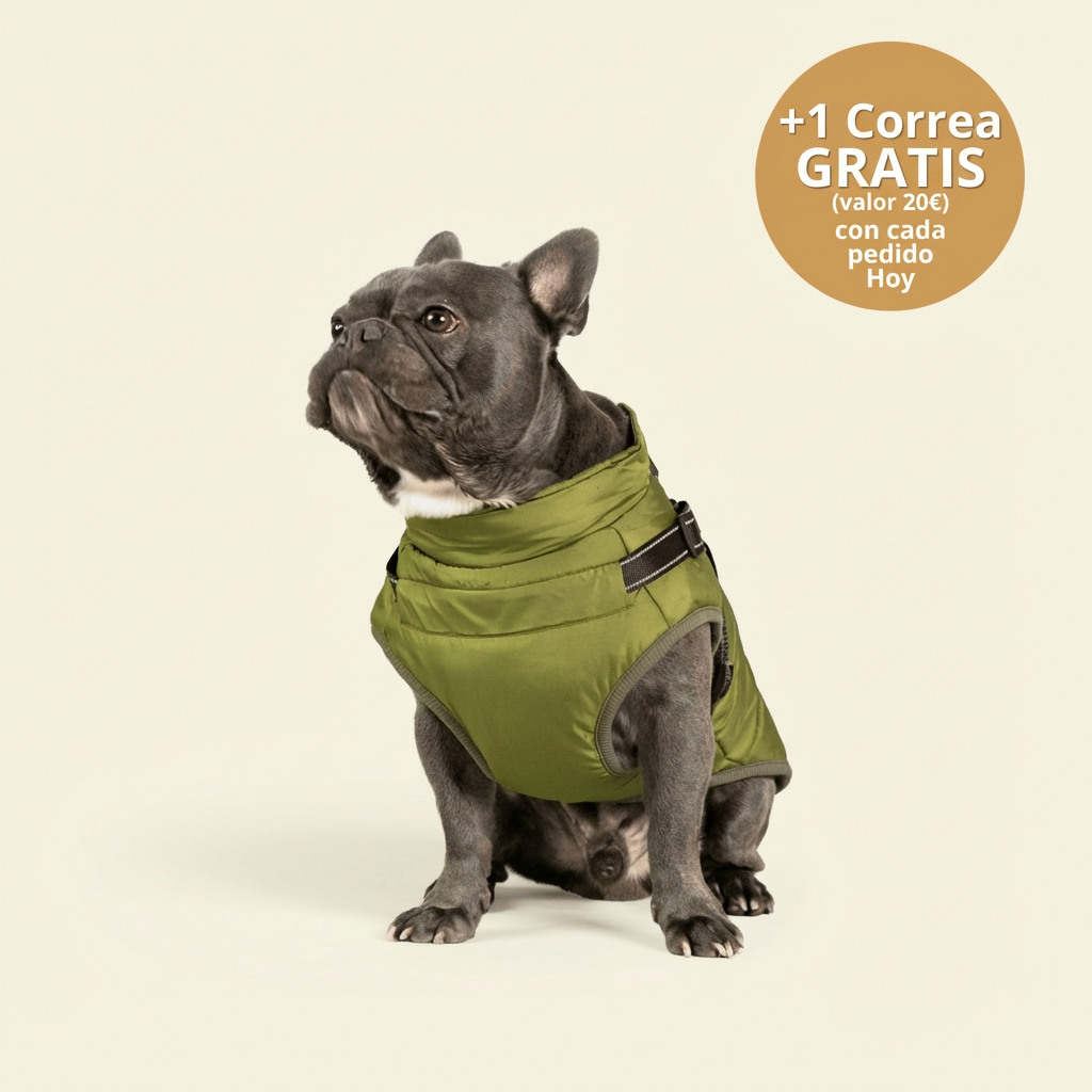 PeludiCoat™  - Abrigo 3 en 1 con Arnés Integrado