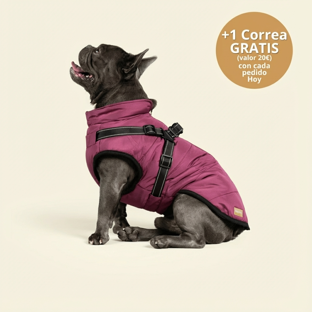 PeludiCoat™  - Abrigo 3 en 1 con Arnés Integrado